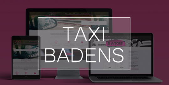 Taxi Badens - Vignette Portfolio