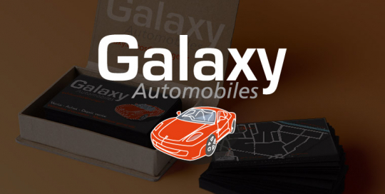 Galaxy Autos - Vignette Portfolio