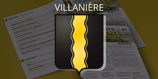 Mairie de Villanière - Logo