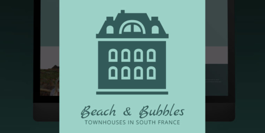 Site web Beach and Bubbles - Vignette présentation Portfolio